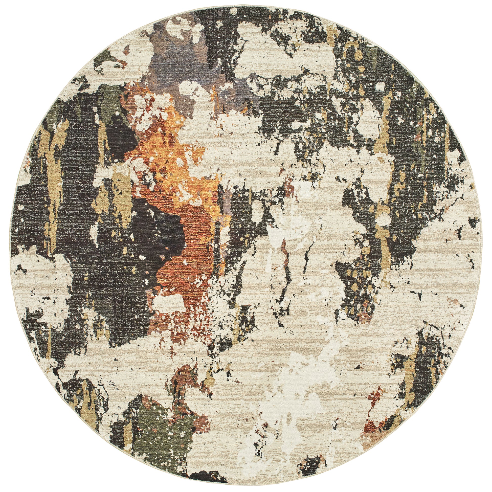 Evolution 7770J Beige Abstract Rug