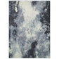 Evolution 8000B Navy Abstract Rug