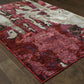Evolution 8028B Red Abstract Rug