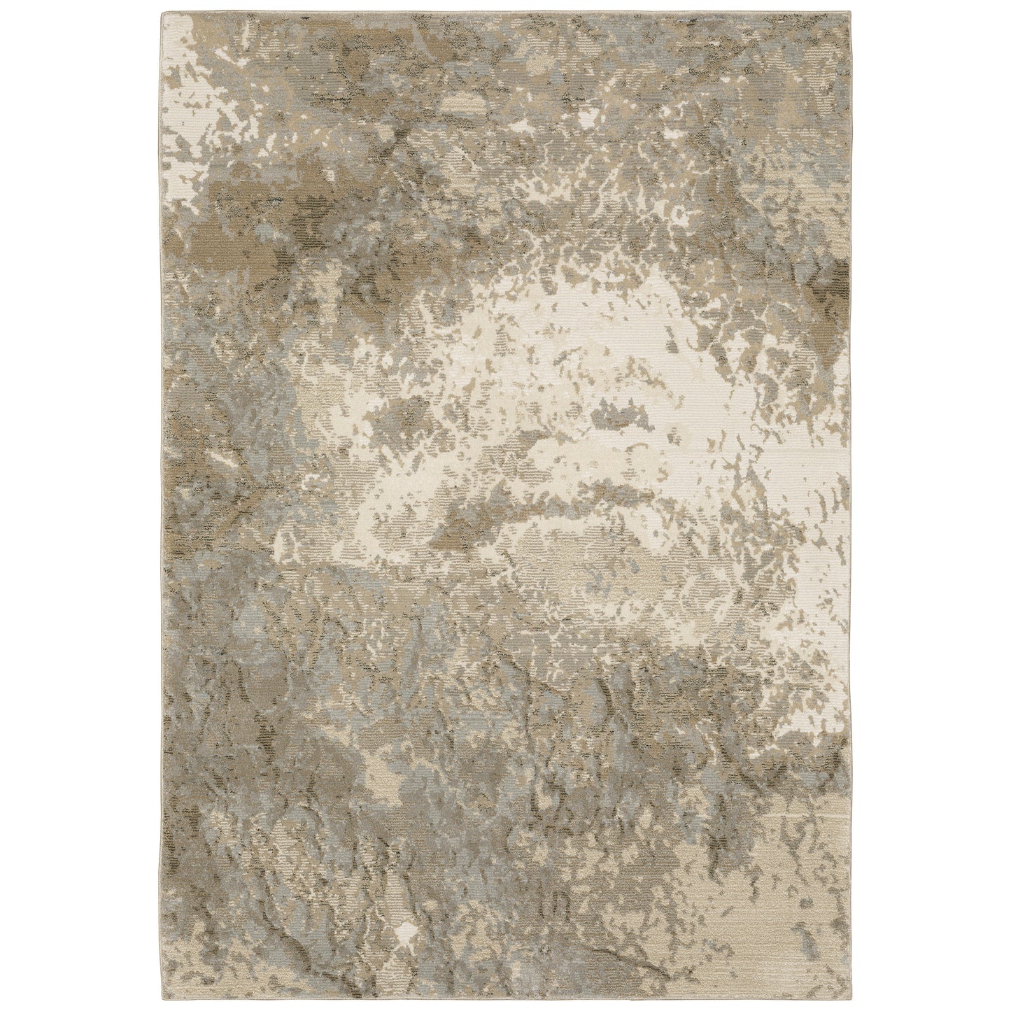 Evolution 0960A Beige Abstract Rug