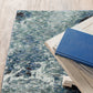Evolution 0962A Blue Abstract Rug