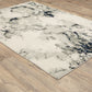 Evolution 0978A Ivory Abstract Rug