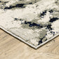 Evolution 0978A Ivory Abstract Rug