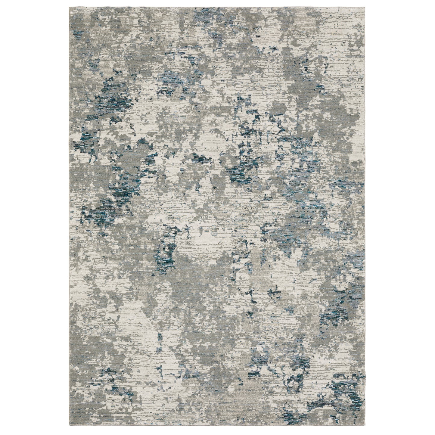 Evolution 0984D Grey Abstract Rug