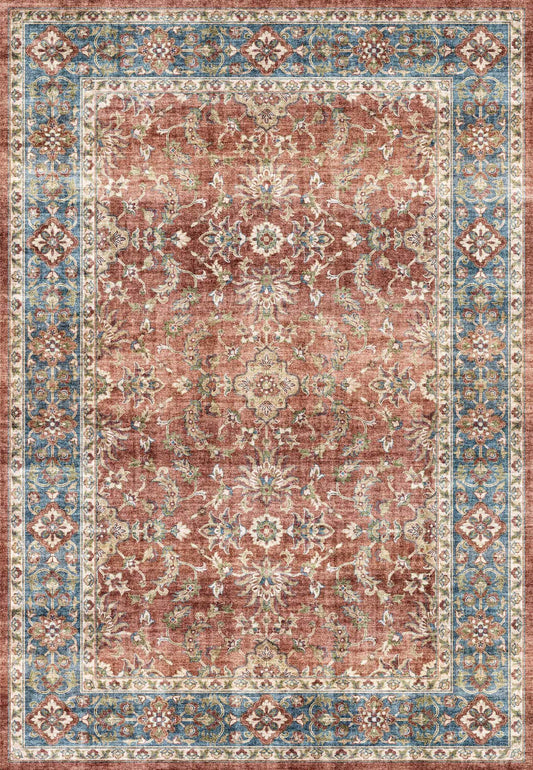 ELISE 6301 Red/Blue/Beige – main