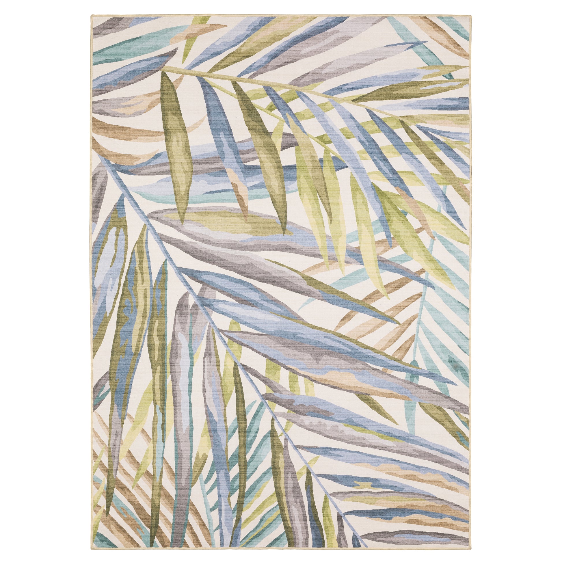 Fiji FIJ03 Beige Botanical Rug