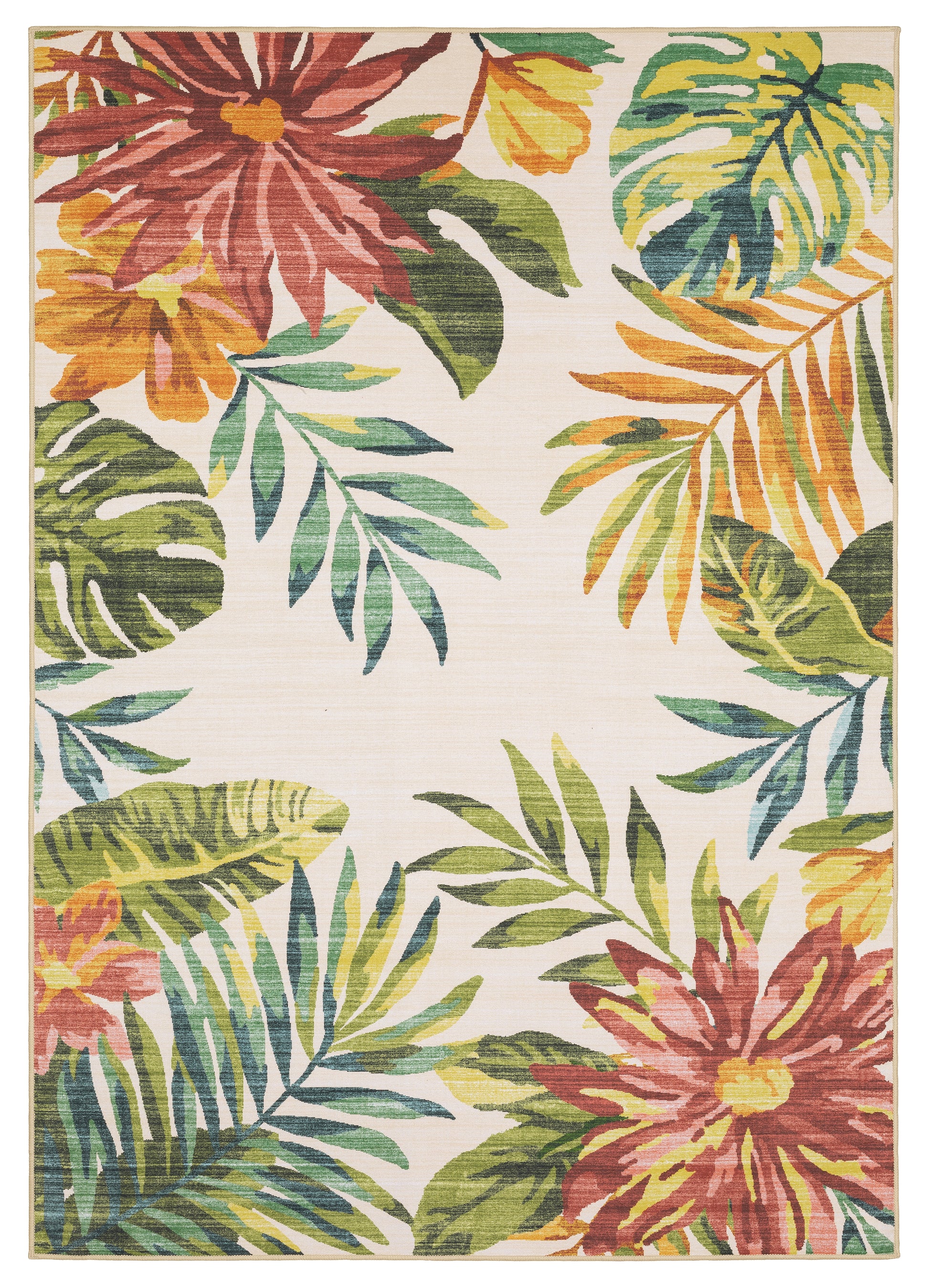 Fiji FIJ07 Beige Botanical Rug