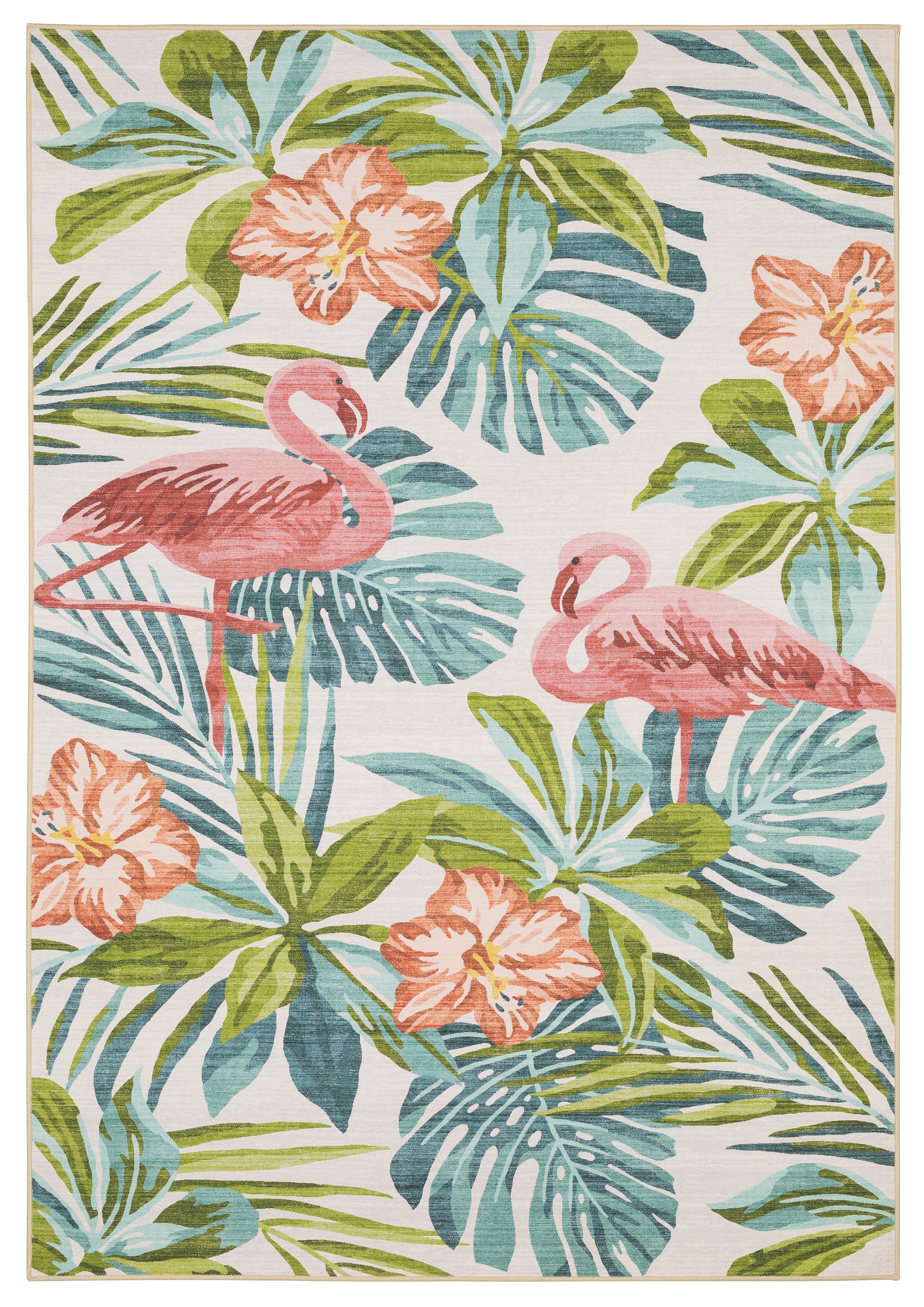 Fiji FIJ08 Beige Botanical Rug