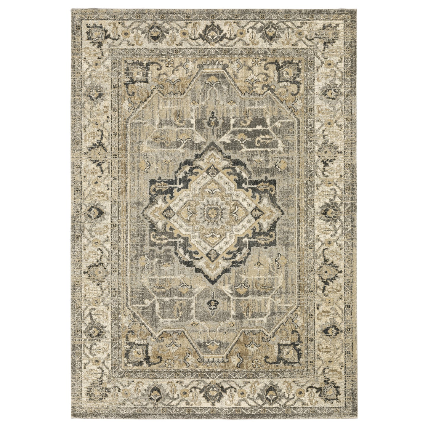 Florence 1805X Beige Medallion Rug