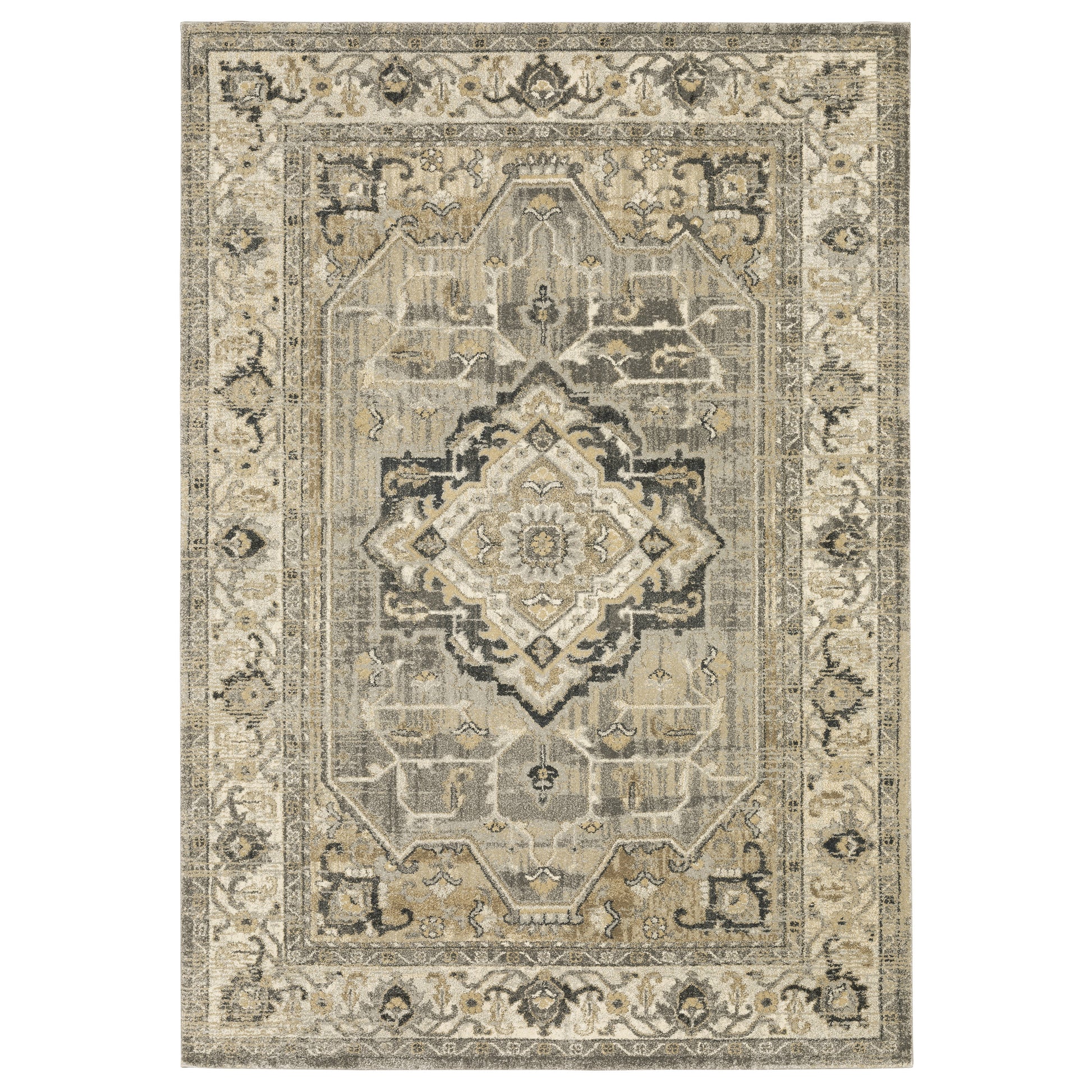 Florence 1805X Beige Medallion Rug