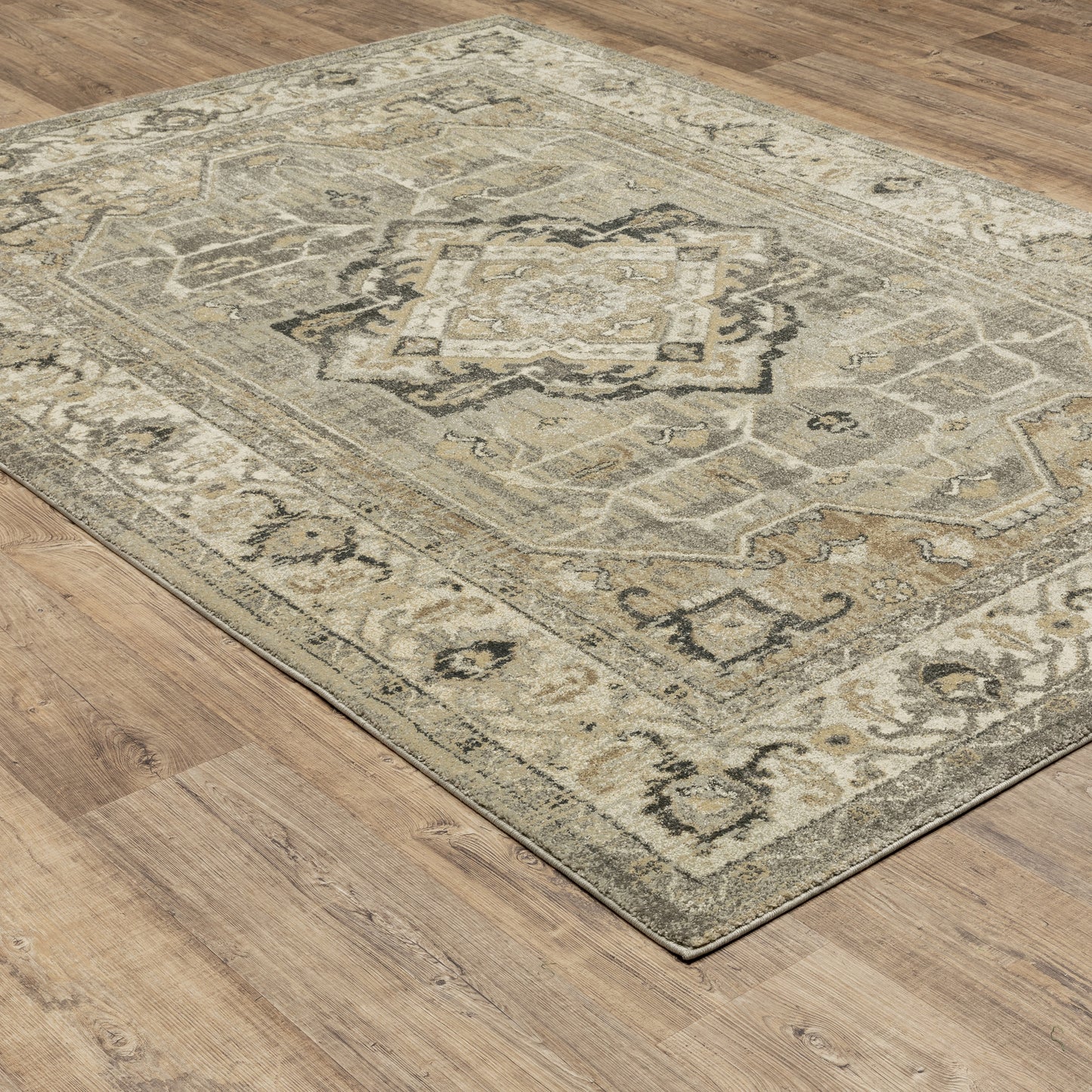 Florence 1805X Beige Medallion Rug