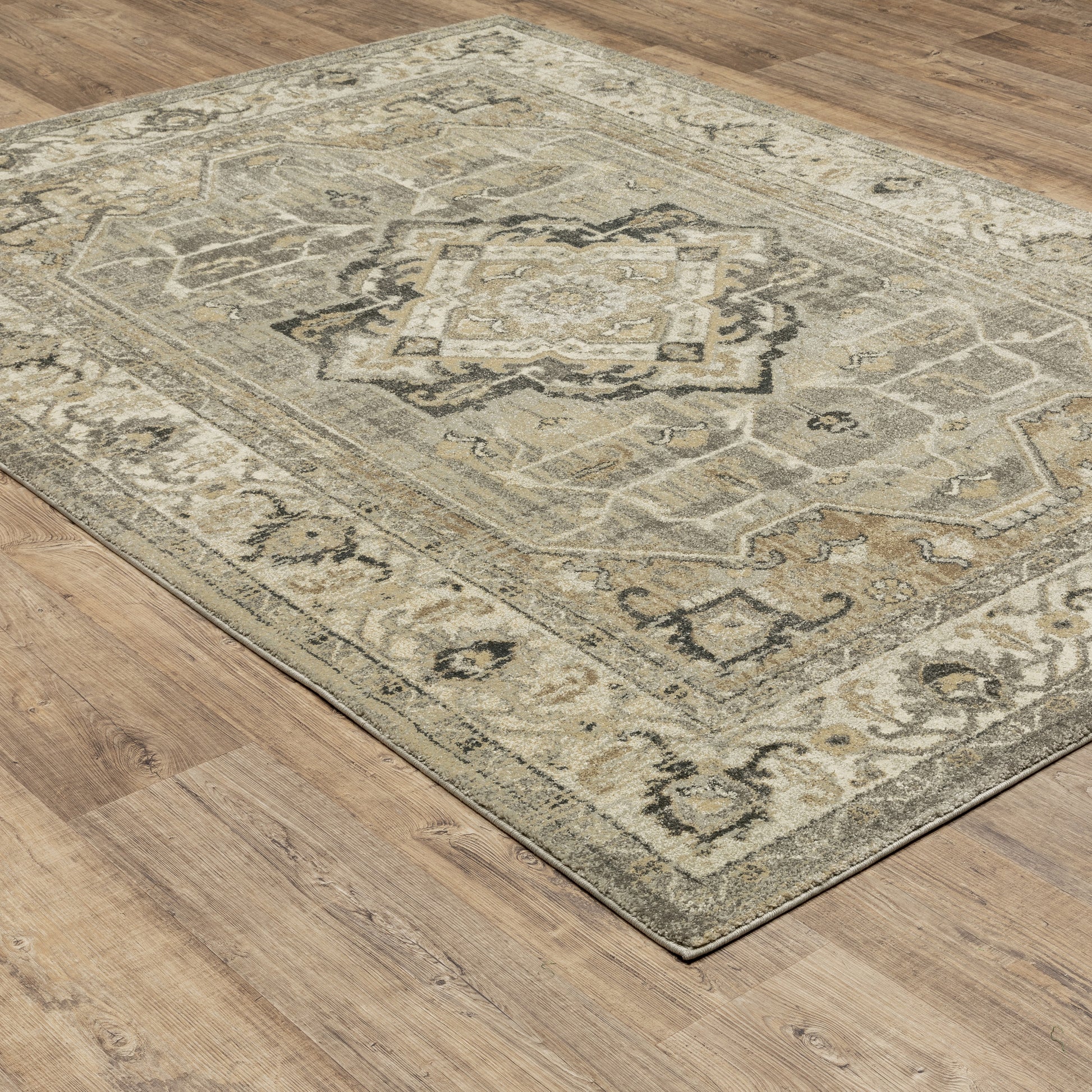 Florence 1805X Beige Medallion Rug