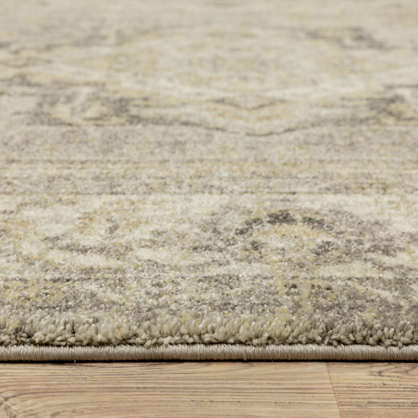 Florence Medallion Beige/ Grey Southwest/Lodge Cut Pile Rug