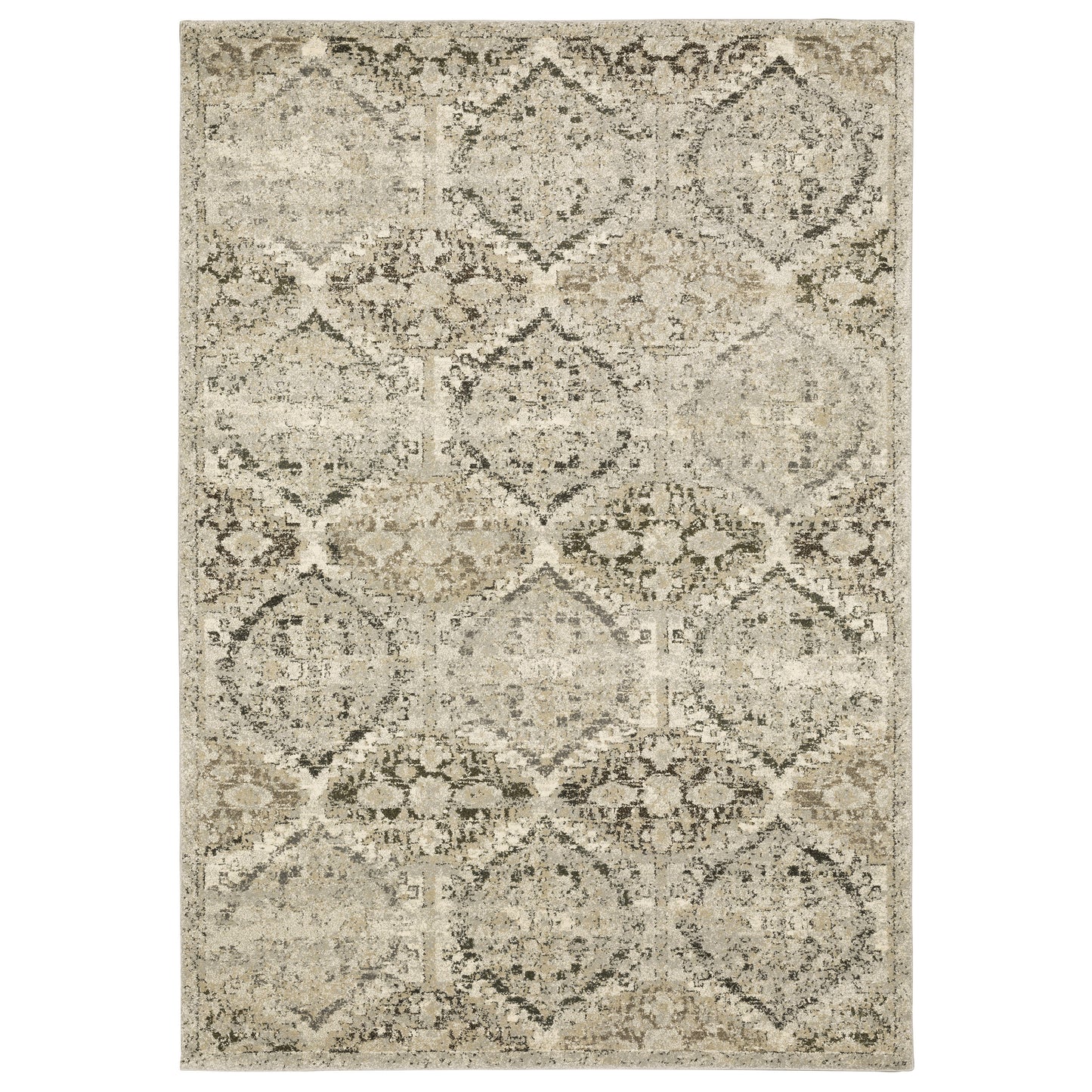 Florence 270H6 Ivory Distressed Rug