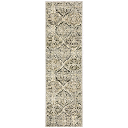 Florence 270H6 Ivory Distressed Rug