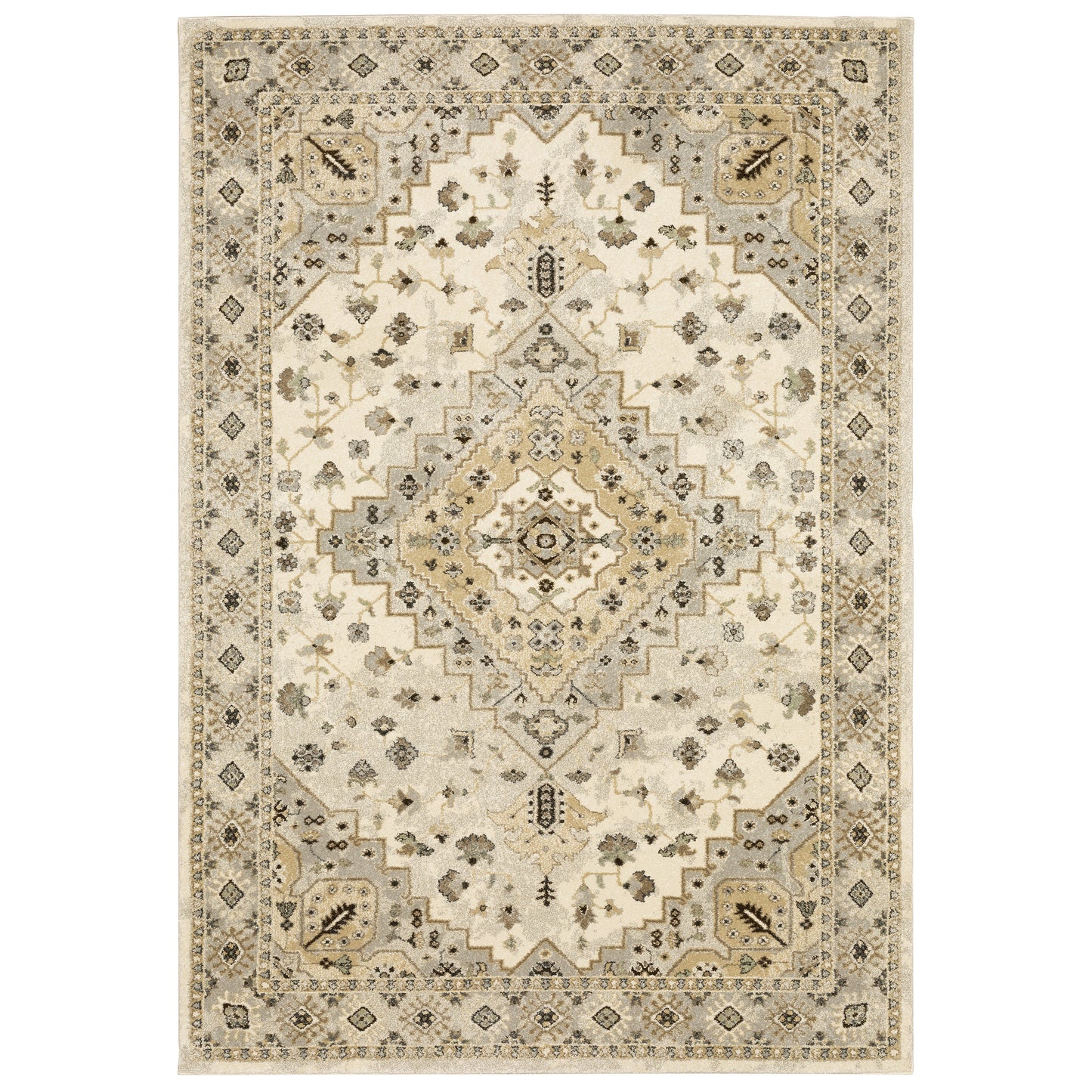 Florence 4332X Beige Medallion Rug