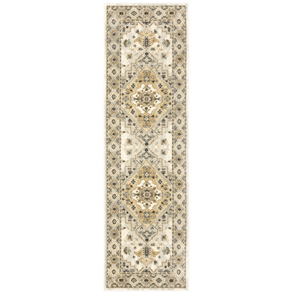 Florence 4332X Beige Medallion Rug