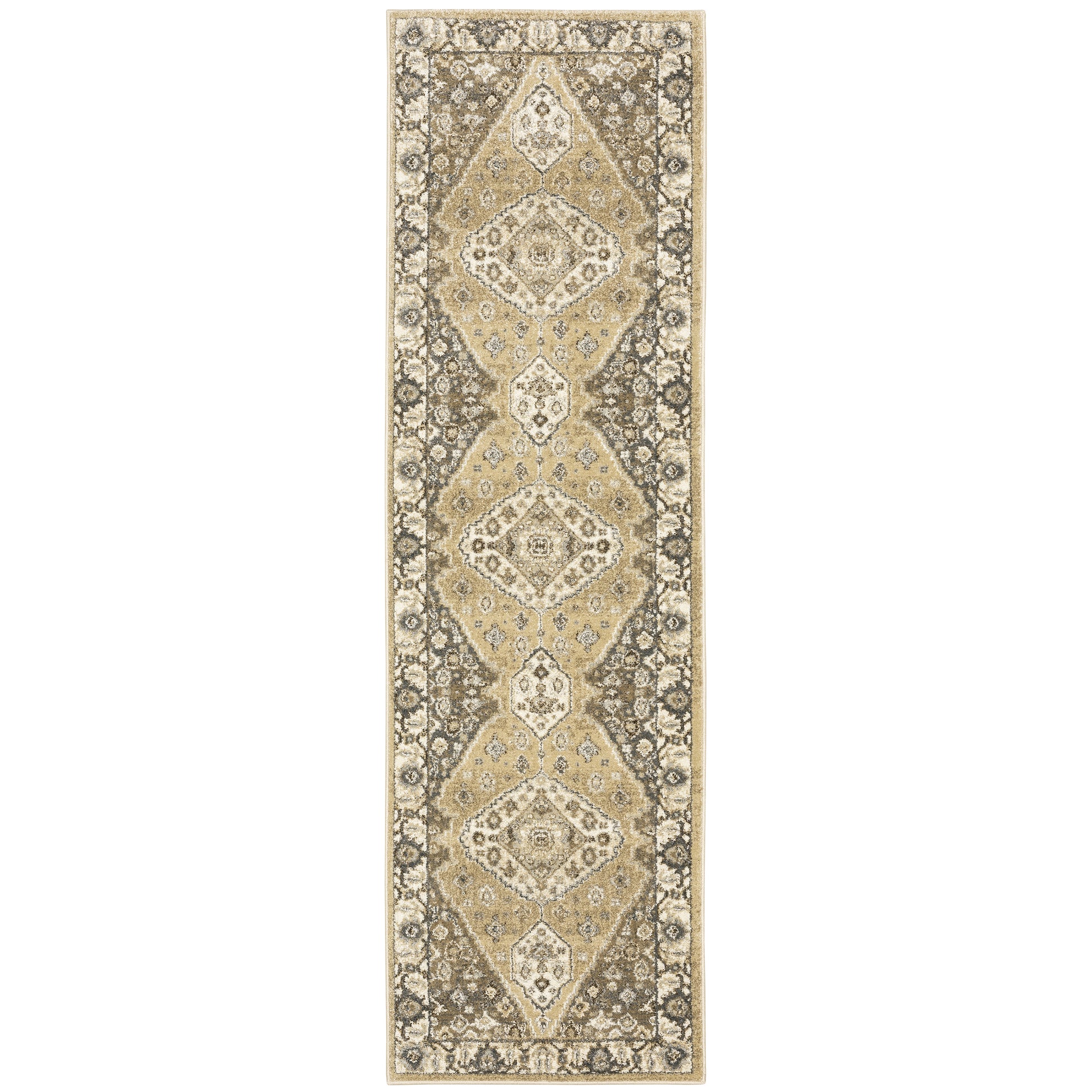 Florence 661I6 Beige Medallion Rug
