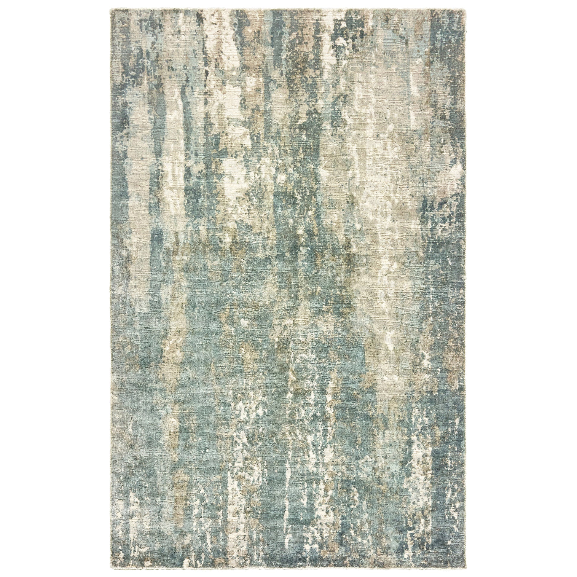 Formations 70002 Blue Distressed Rug