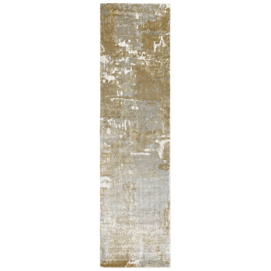 Formations 70003 Grey/ Brown Distressed Abstract Rug