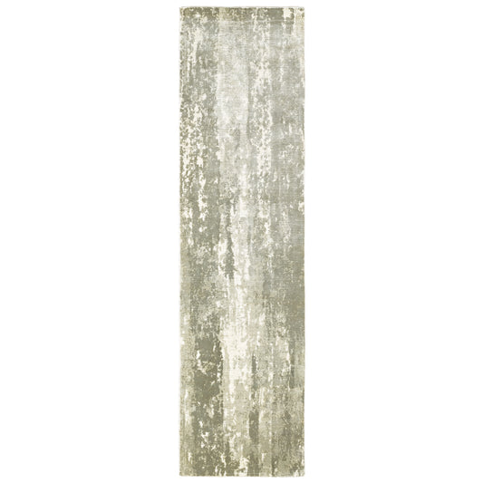 Formations 70006 Grey/ Ivory Distressed Abstract Rug
