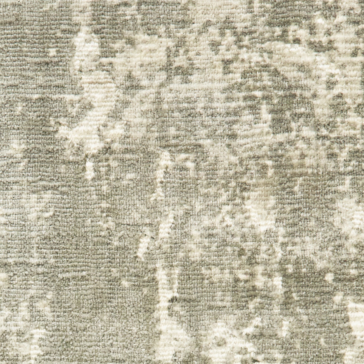 Formations Distressed Grey/ Ivory Abstract Cut Pile Rug