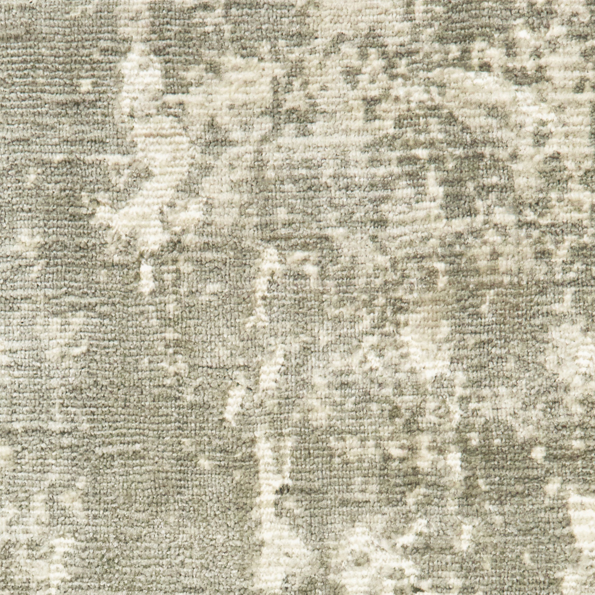 Formations Distressed Grey/ Ivory Abstract Cut Pile Rug