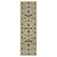 Francesca FR10A Ivory Floral Rug