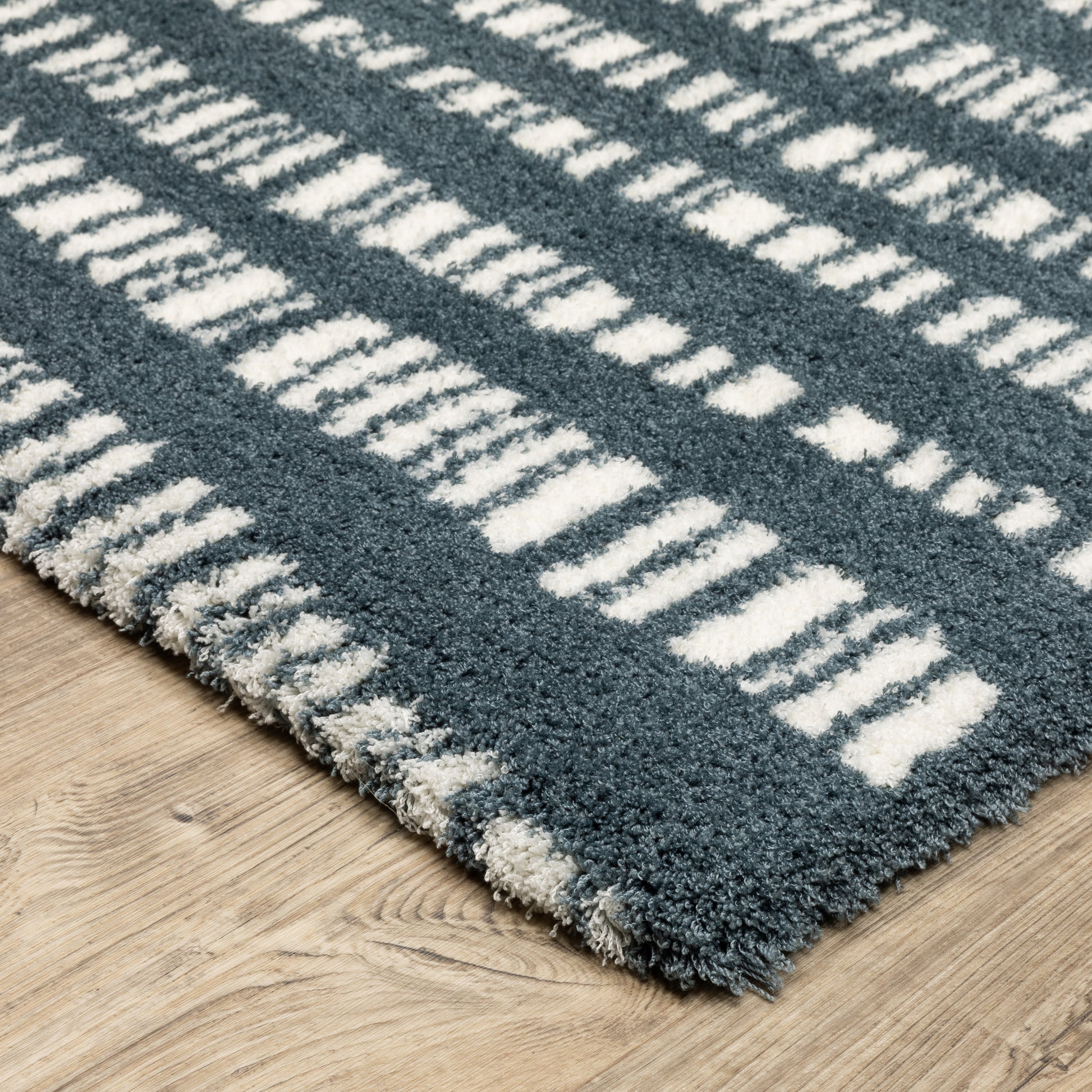 Galileo GAL01 Blue Stripe Rug