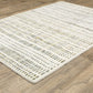 Galileo GAL02 Ivory Stripe Rug