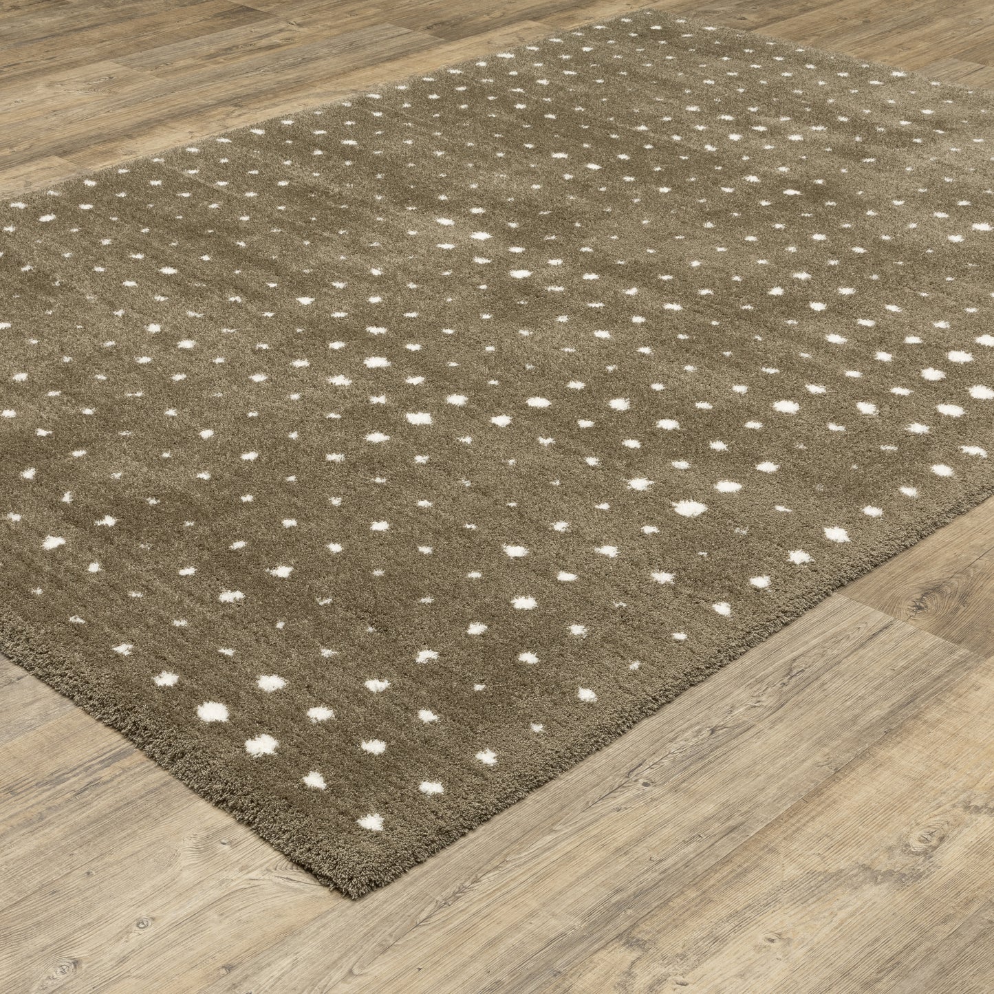 Galileo GAL03 Brown Circles Rug