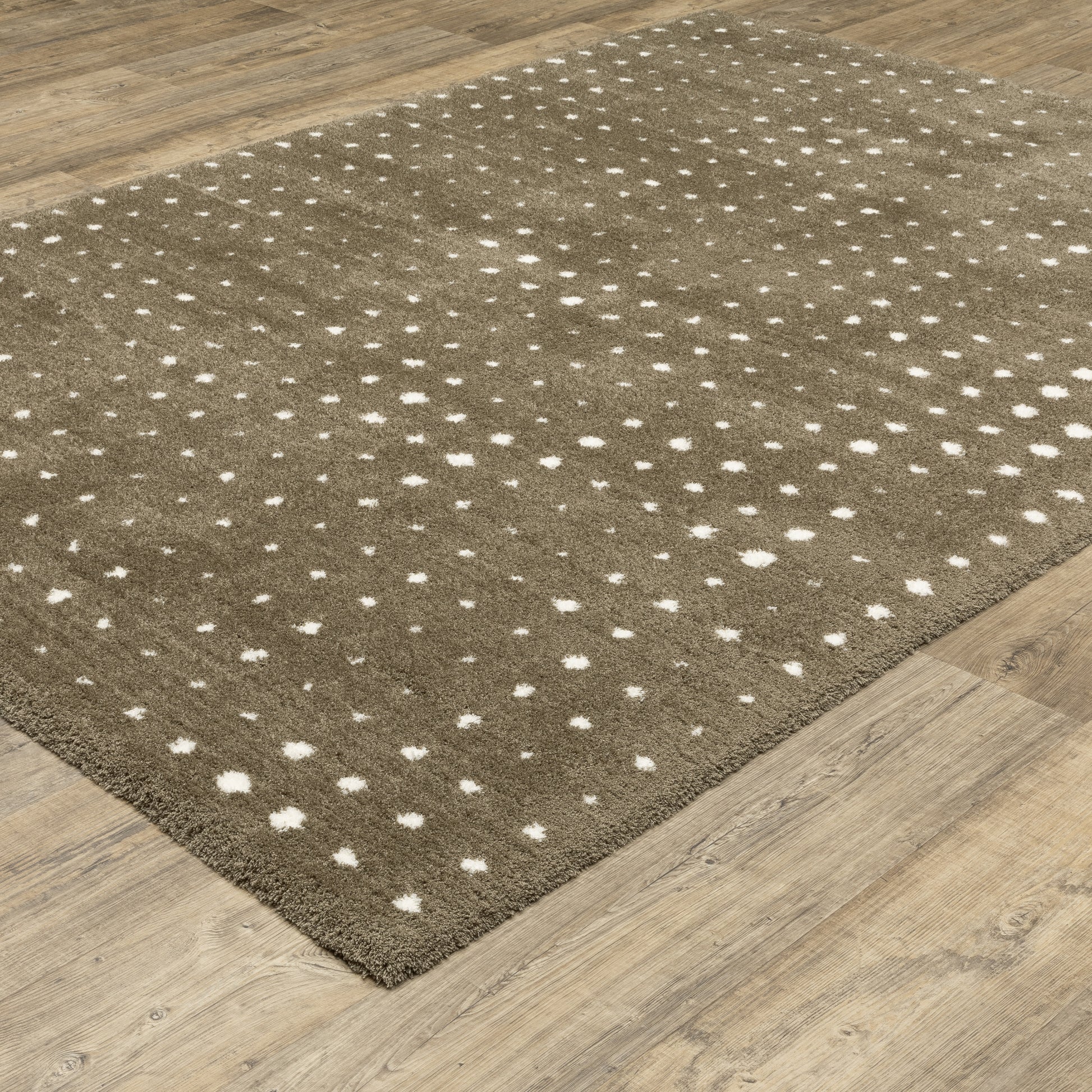 Galileo GAL03 Brown Circles Rug
