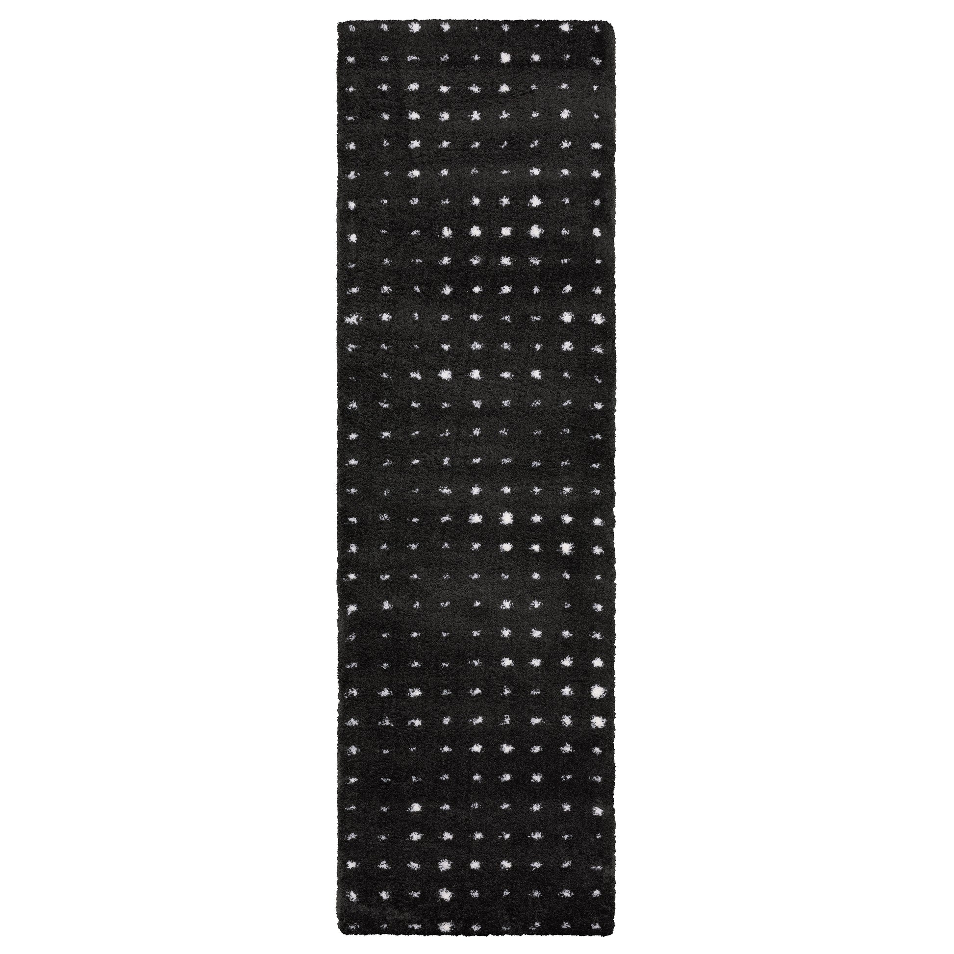 Galileo GAL04 Black Circles Rug
