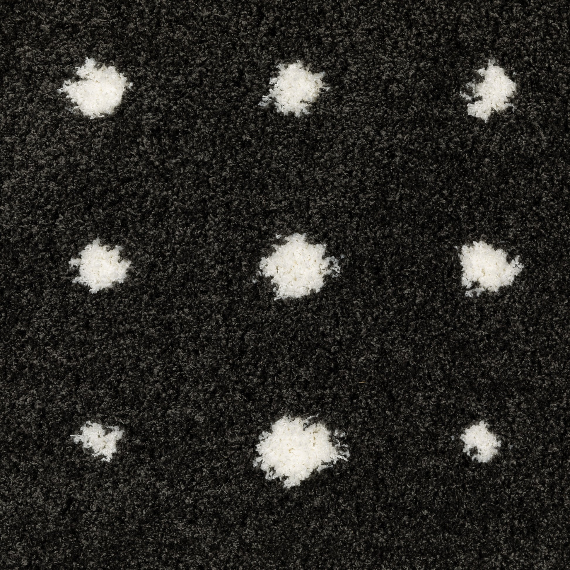 Galileo GAL04 Black Circles Rug