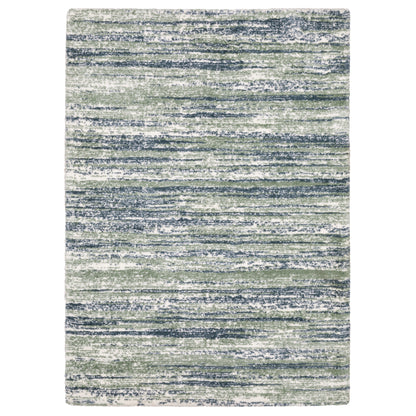Galileo GAL06 Blue Distressed Rug