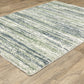 Galileo GAL06 Blue Distressed Rug