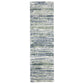 Galileo GAL06 Blue Distressed Rug