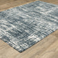 Galileo GAL08 Blue Abstract Rug