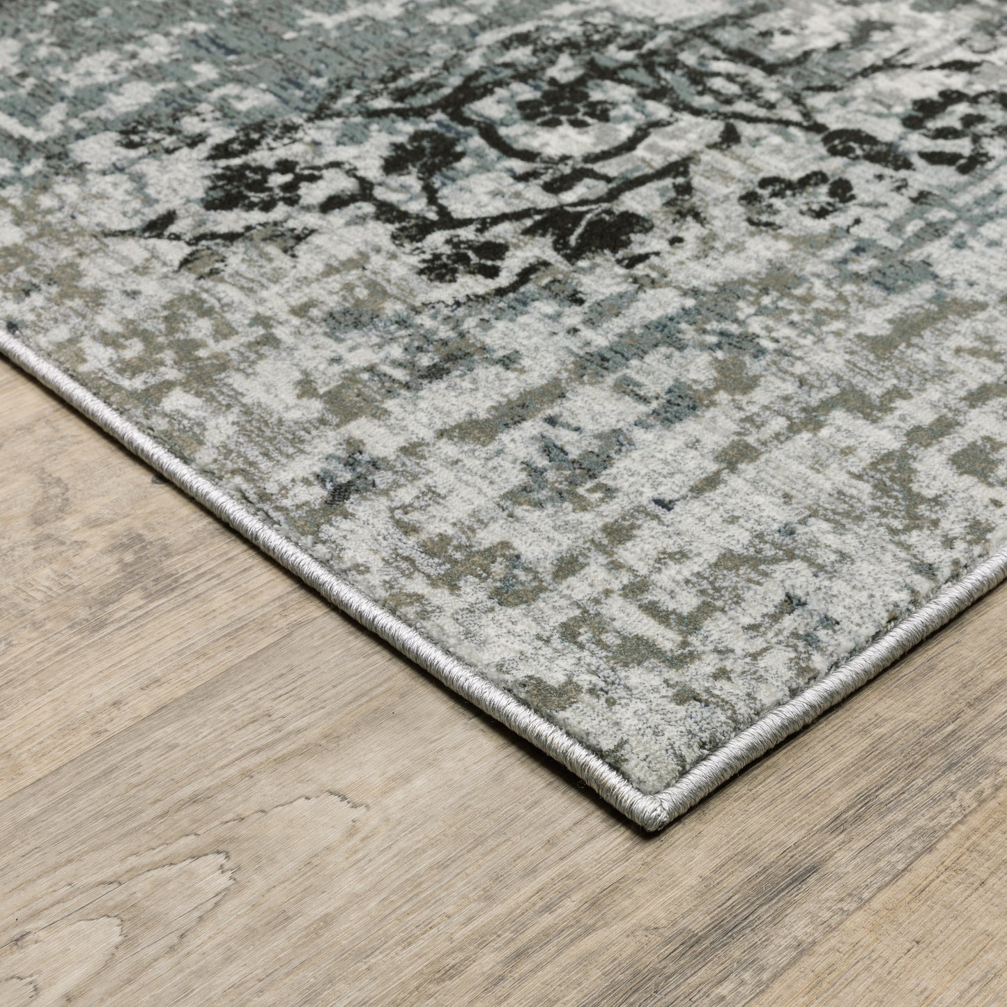 Gemini 001X2 Beige Distressed Rug