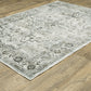 Gemini 020Z2 Grey Distressed Rug