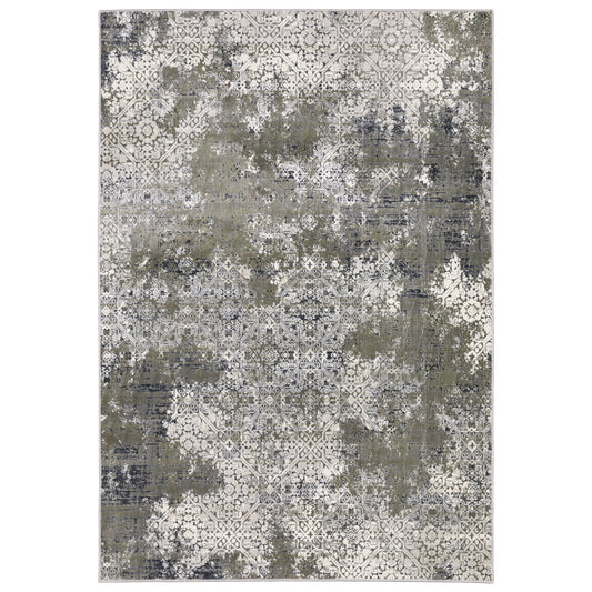 Gemini 002H2 Beige Distressed Rug