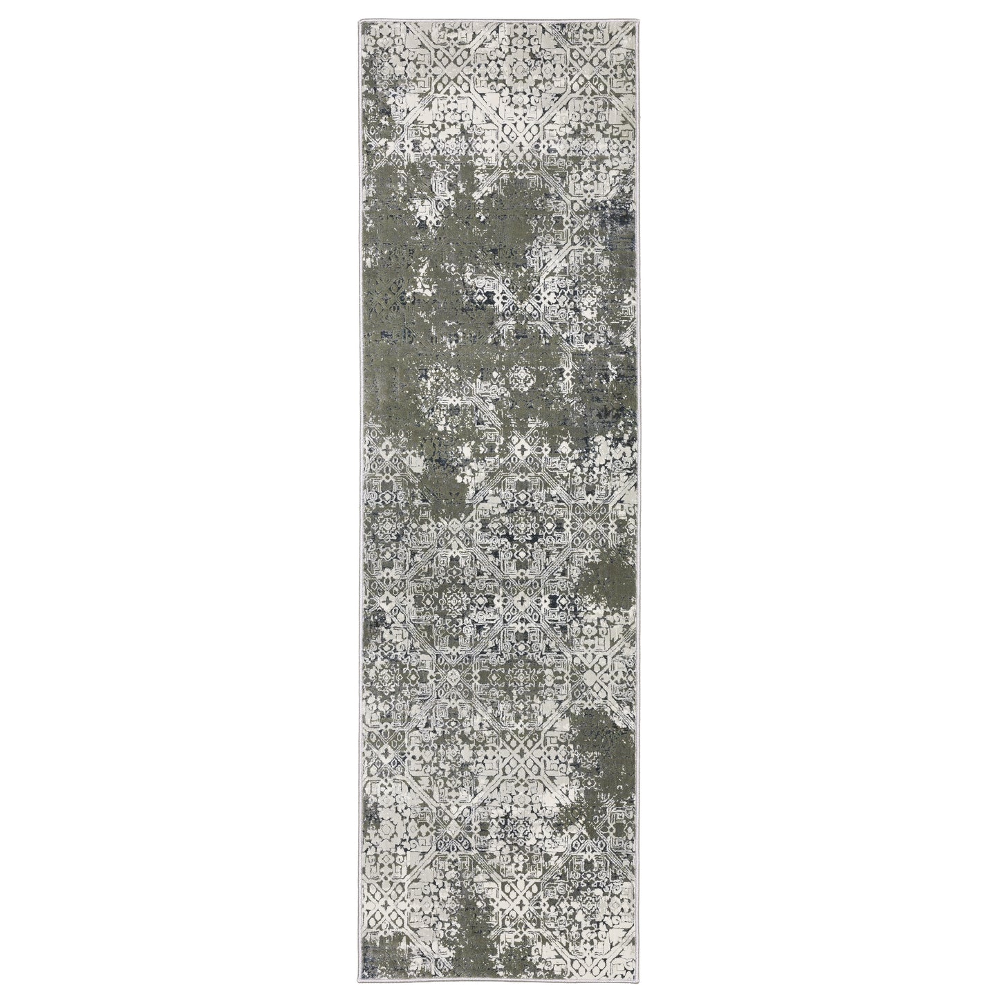 Gemini 002H2 Beige Distressed Rug