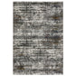 Gemini 4151U Charcoal Distressed Rug