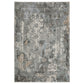 Gemini 4153F Grey Distressed Rug