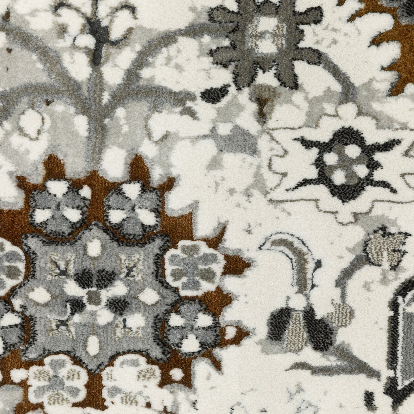 Gemini 5501J Ivory Distressed Rug