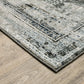 Gemini 070N2 Charcoal Distressed Rug