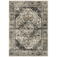 Georgia 429G0 Grey Medallion Rug