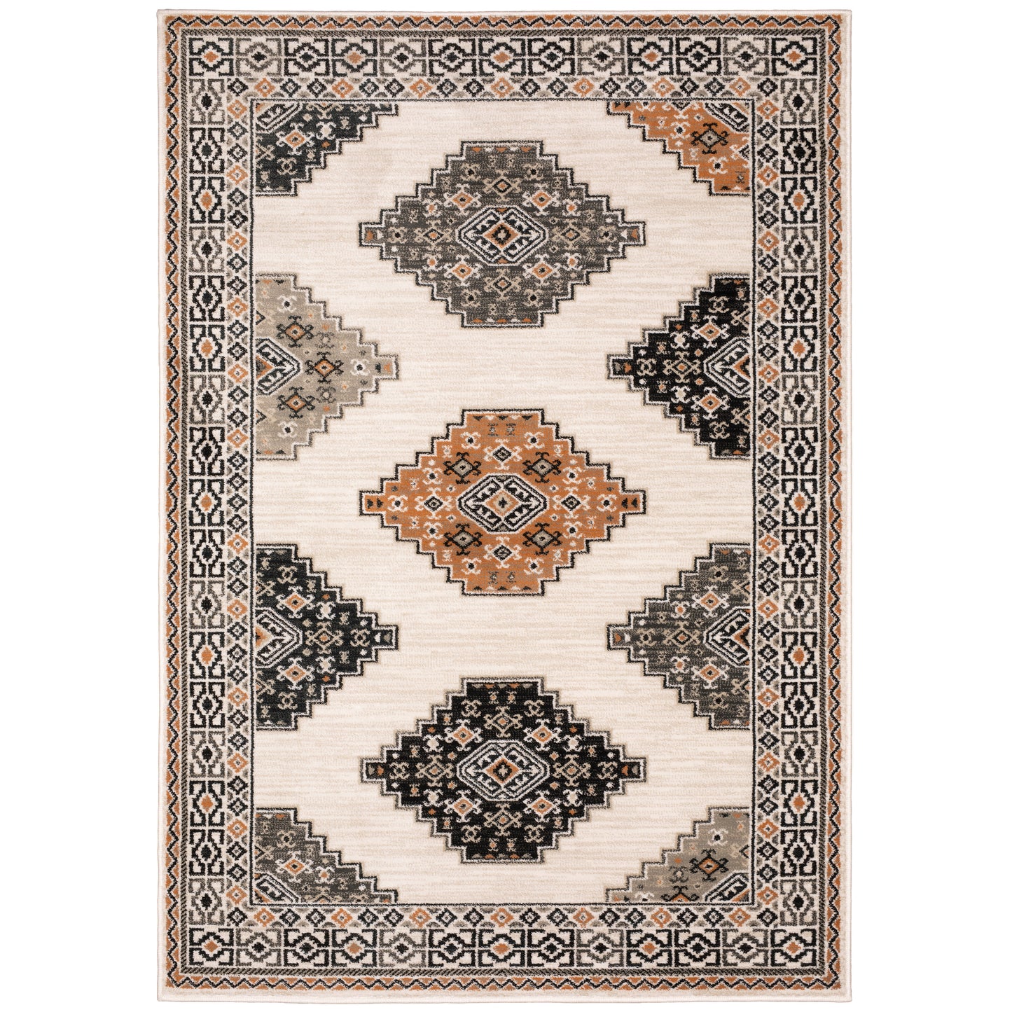 Georgia 640A0 Ivory Southwest/Lodge Rug
