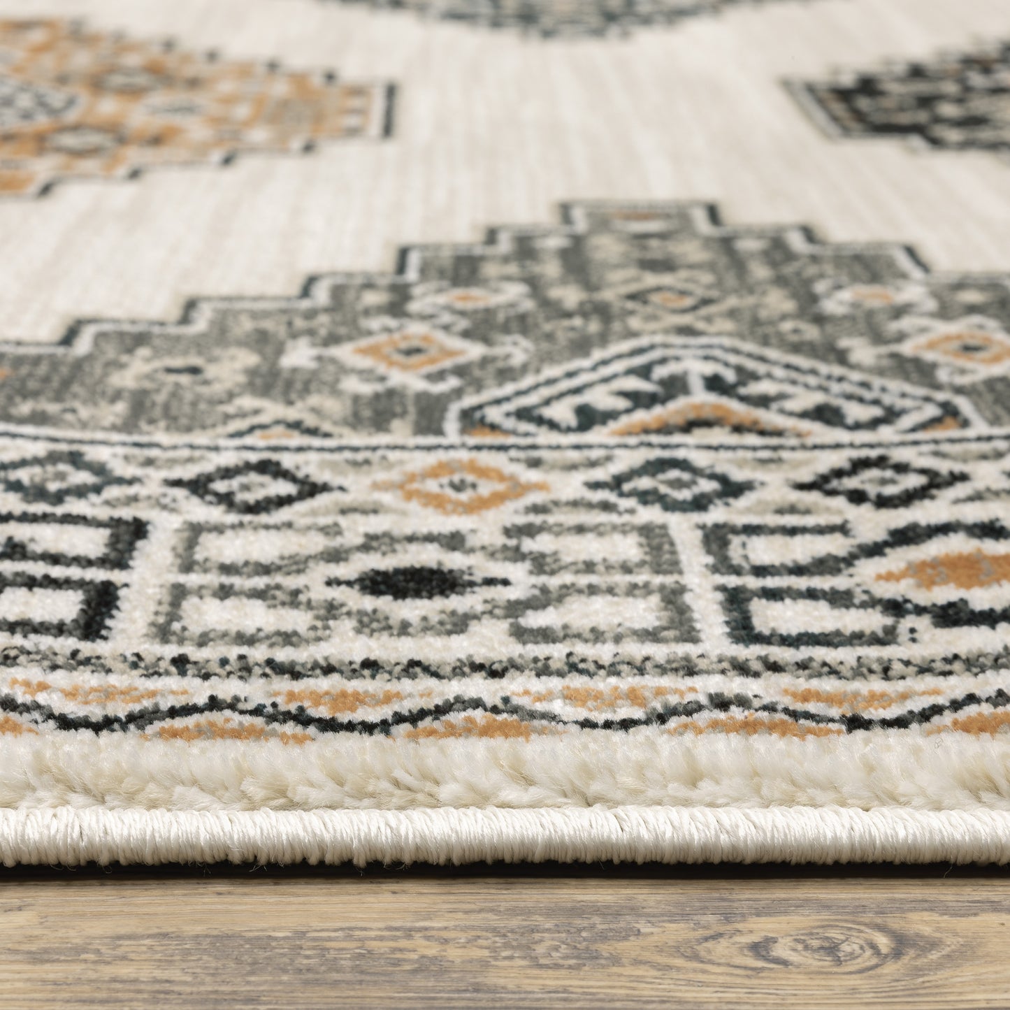 Georgia Southwest/Lodge Ivory/ Multi Cut Pile Rug