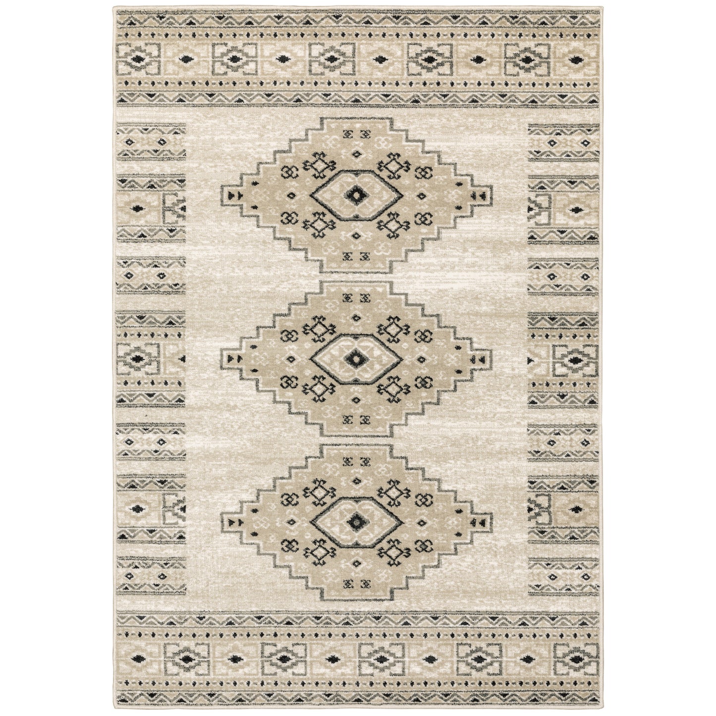 Georgia 643A0 Ivory Southwest/Lodge Rug